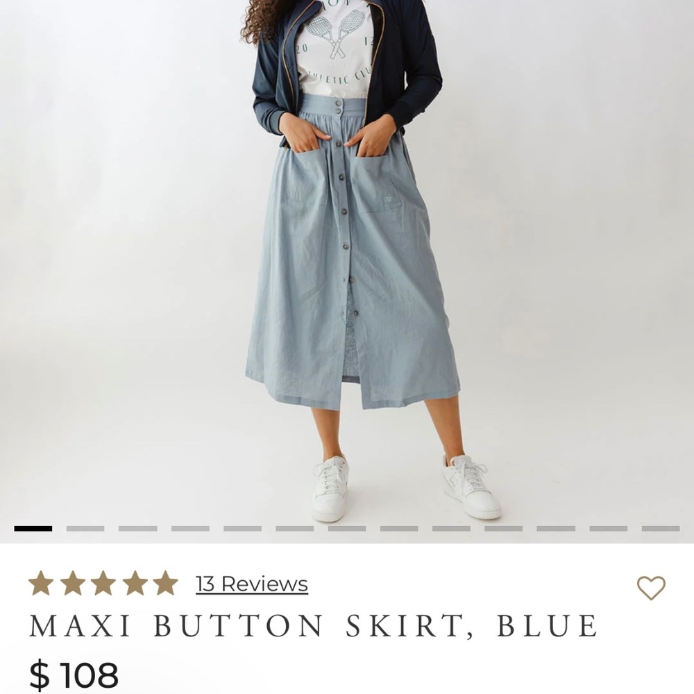 NWOT Albion Fit Maxi Skirt in S